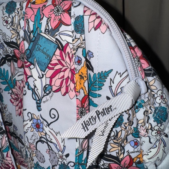 Vera Bradley Harry Potter Floral Campus Backpack - Herbology main image 6
